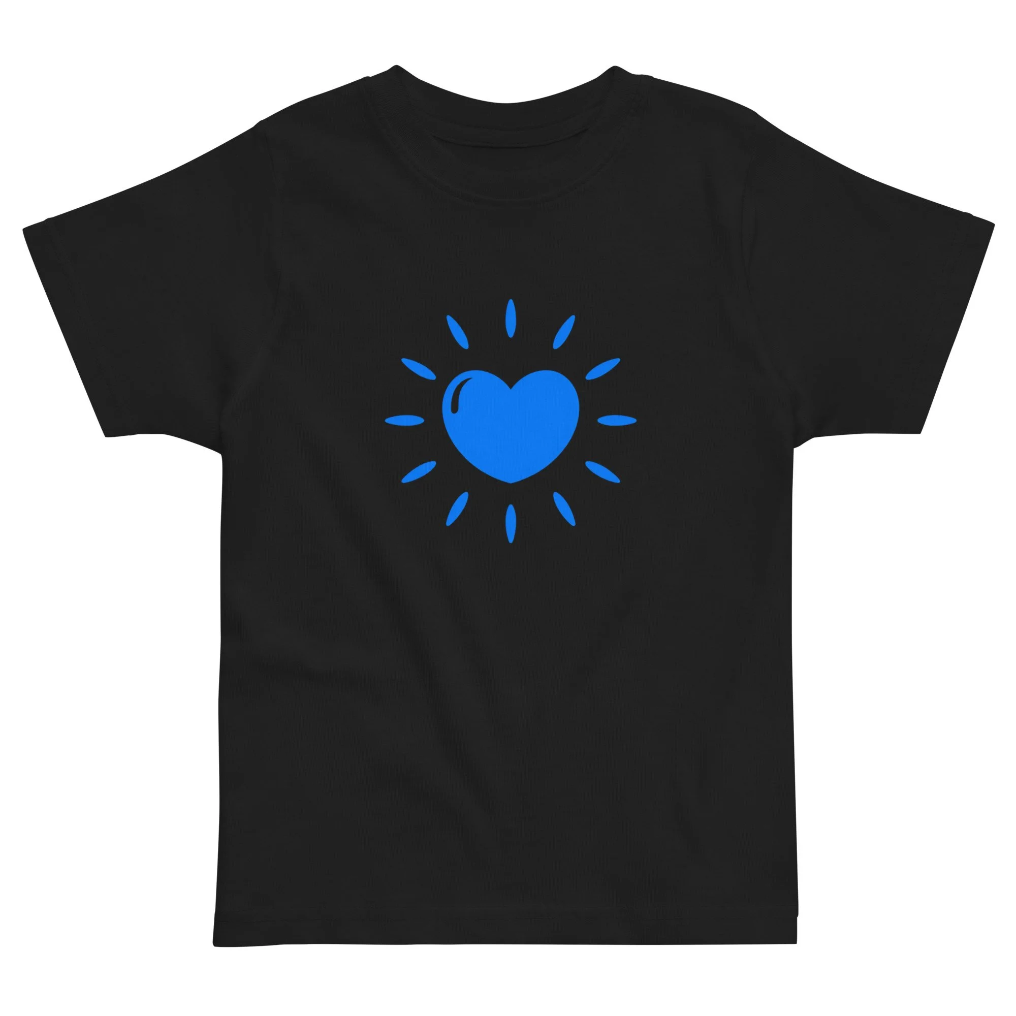 Kids Jersey T-Shirt Blue Heartshine