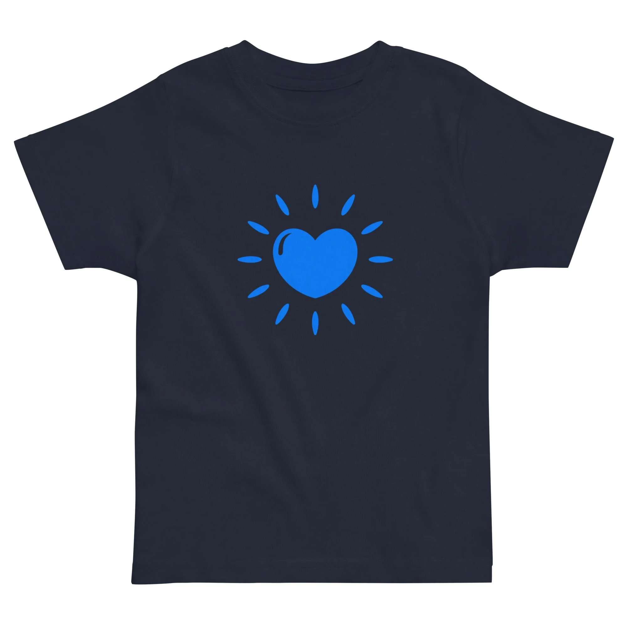 Kids Jersey T-Shirt Blue Heartshine