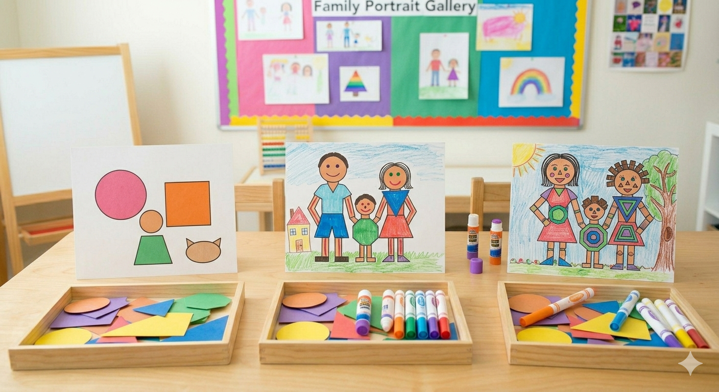 Shape-Based Family Portrait