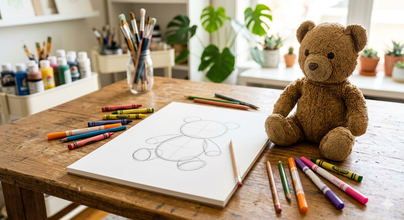 Sketch Your Pet or Stuffed Animal