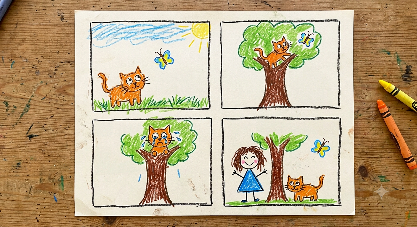 4-Panel Comic Strip