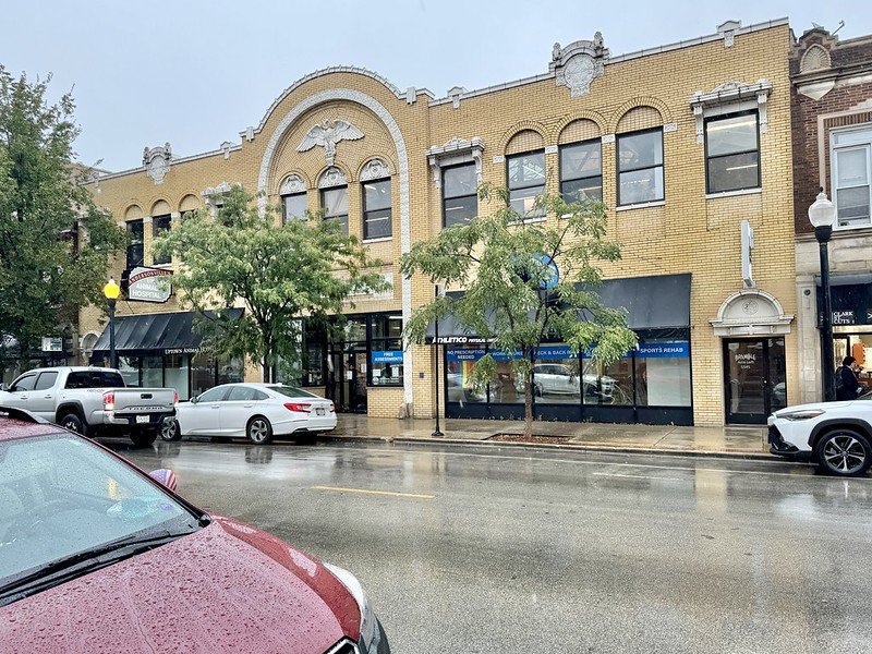 Capital Garage Building, Clark Street, Andersonville, Chicago, IL