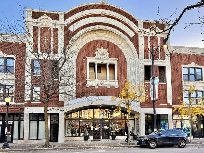 Former Howard Theatre Building, Howard Street, Rogers Park, Chicago, IL