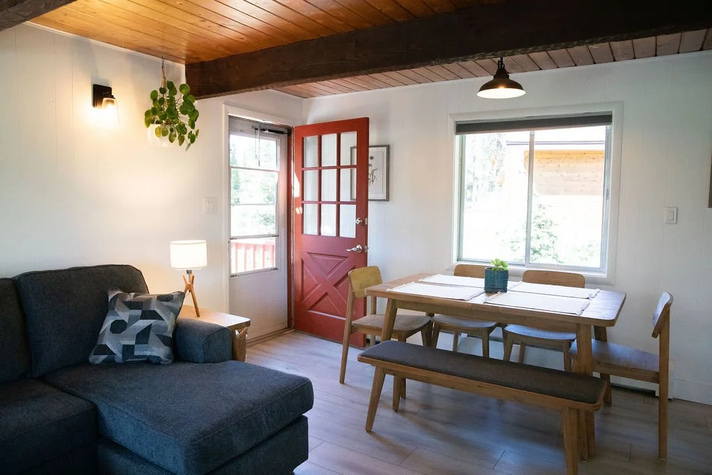 Dining Area & Back Door