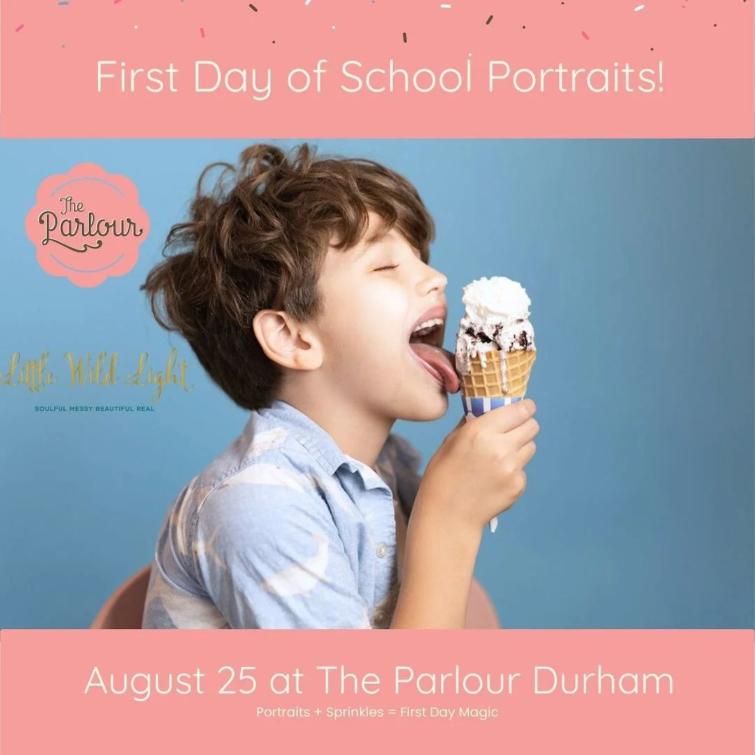 Something sweet is coming to @theparlourdurham for the start of the school year!! 

Boutique portrait session booking information to come 🍦🍨

Save the Date: August 25 at the Parlour!