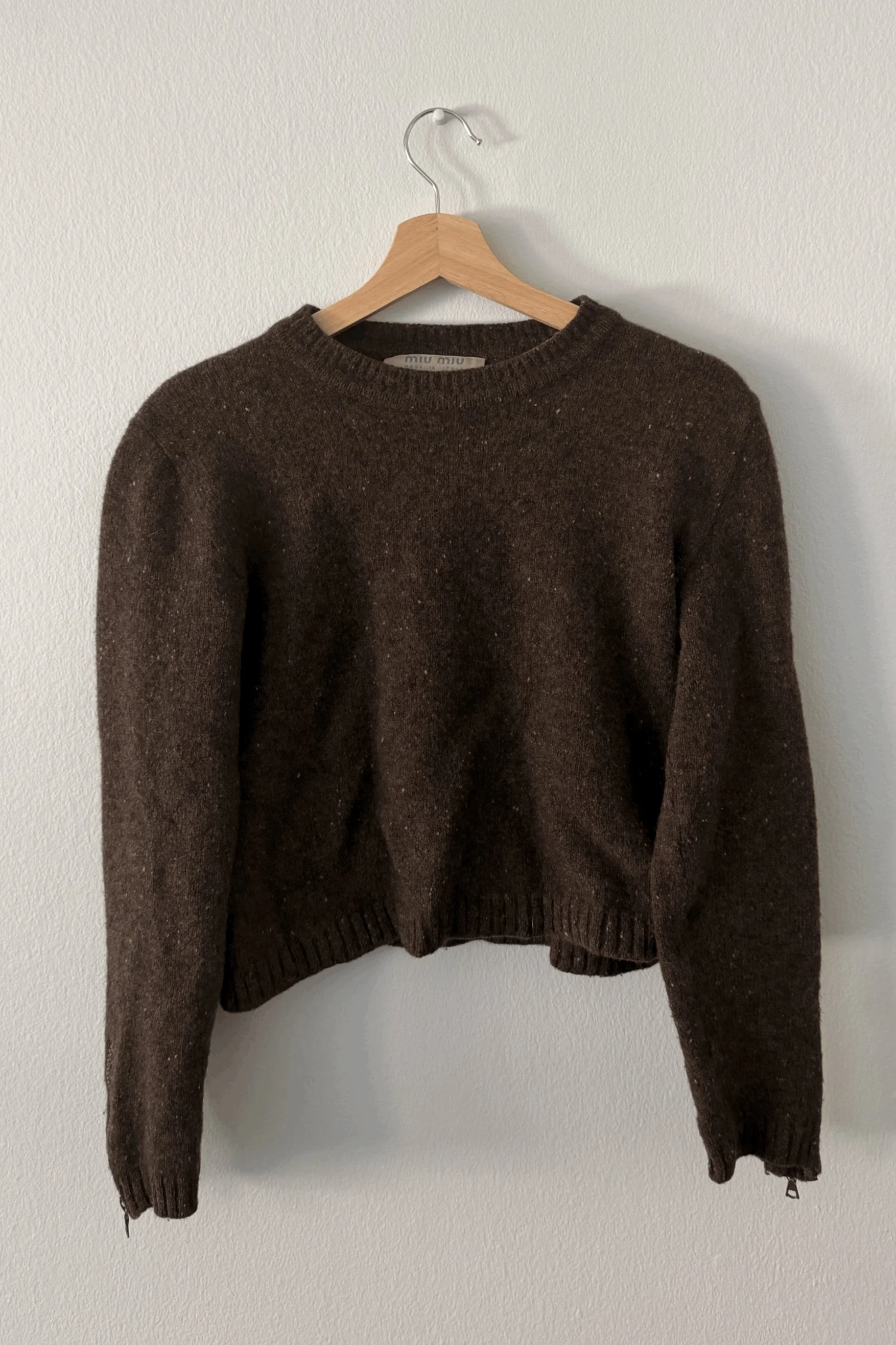 miumiu wool sweater