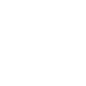Outline of a hand holding a wrench and gear symbol on a black background.