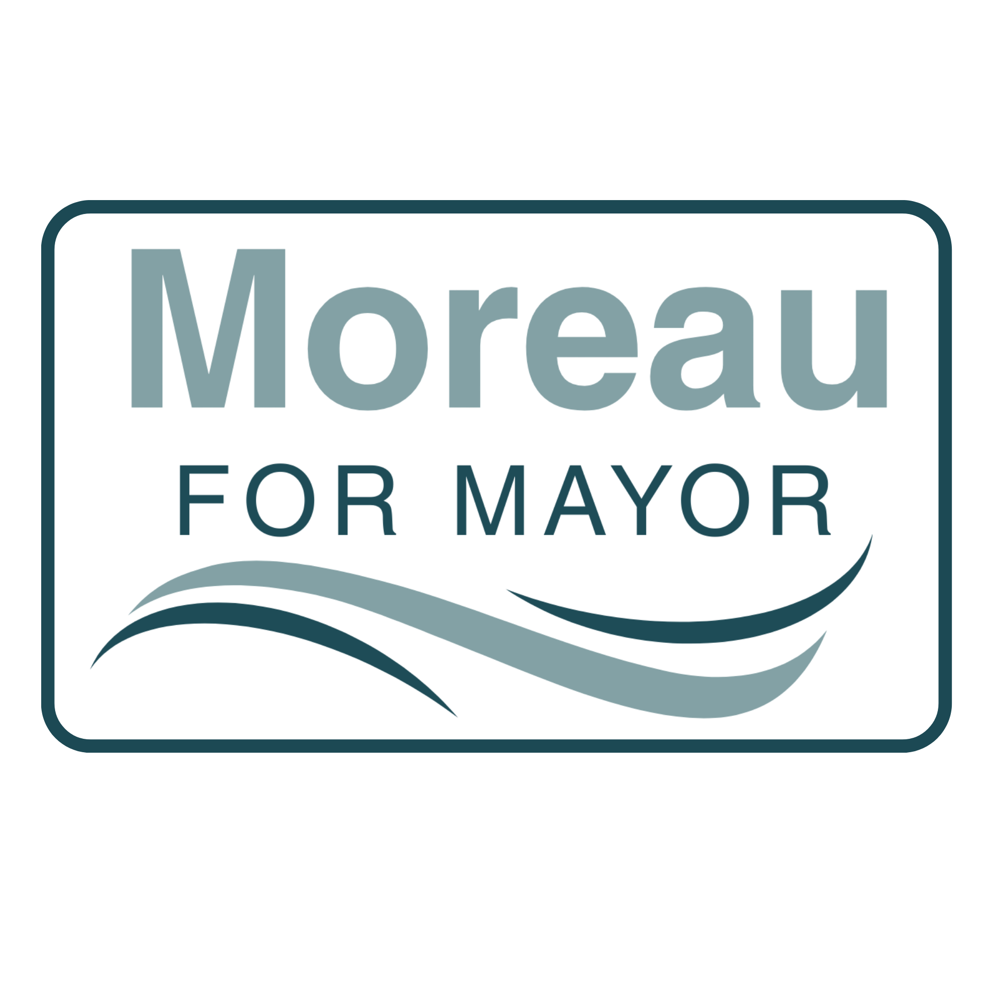 Moreau For Mayor-Update September 4 