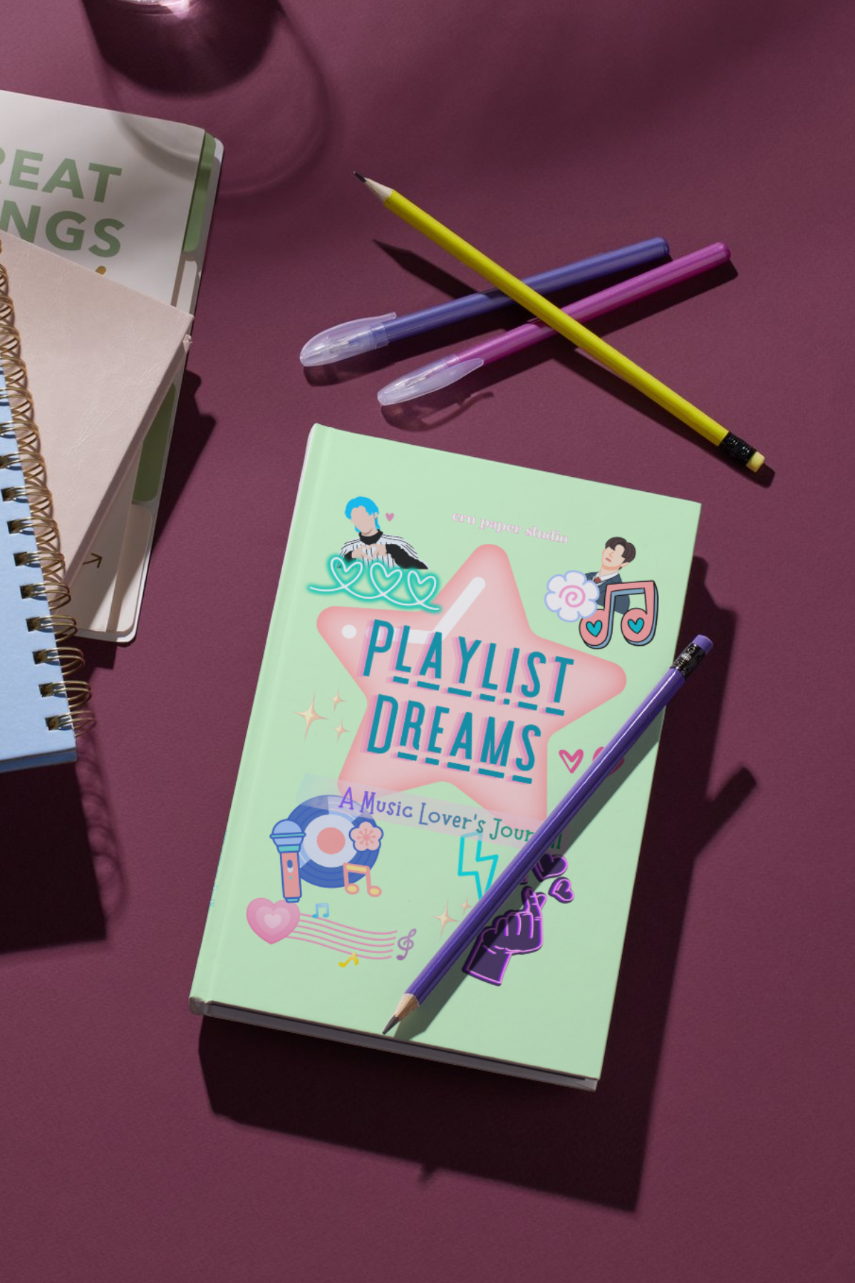 Playlist Dreams: A Creative Journal for Music, Memories, and Inspired Dreams