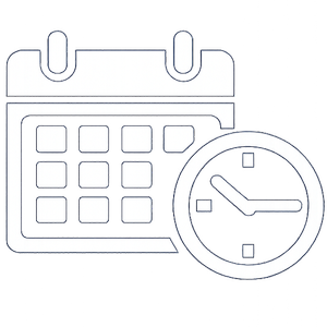 Fast Scheduling Icon