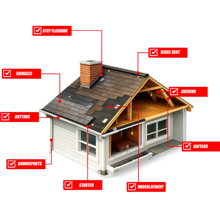 Roof Components Diagram