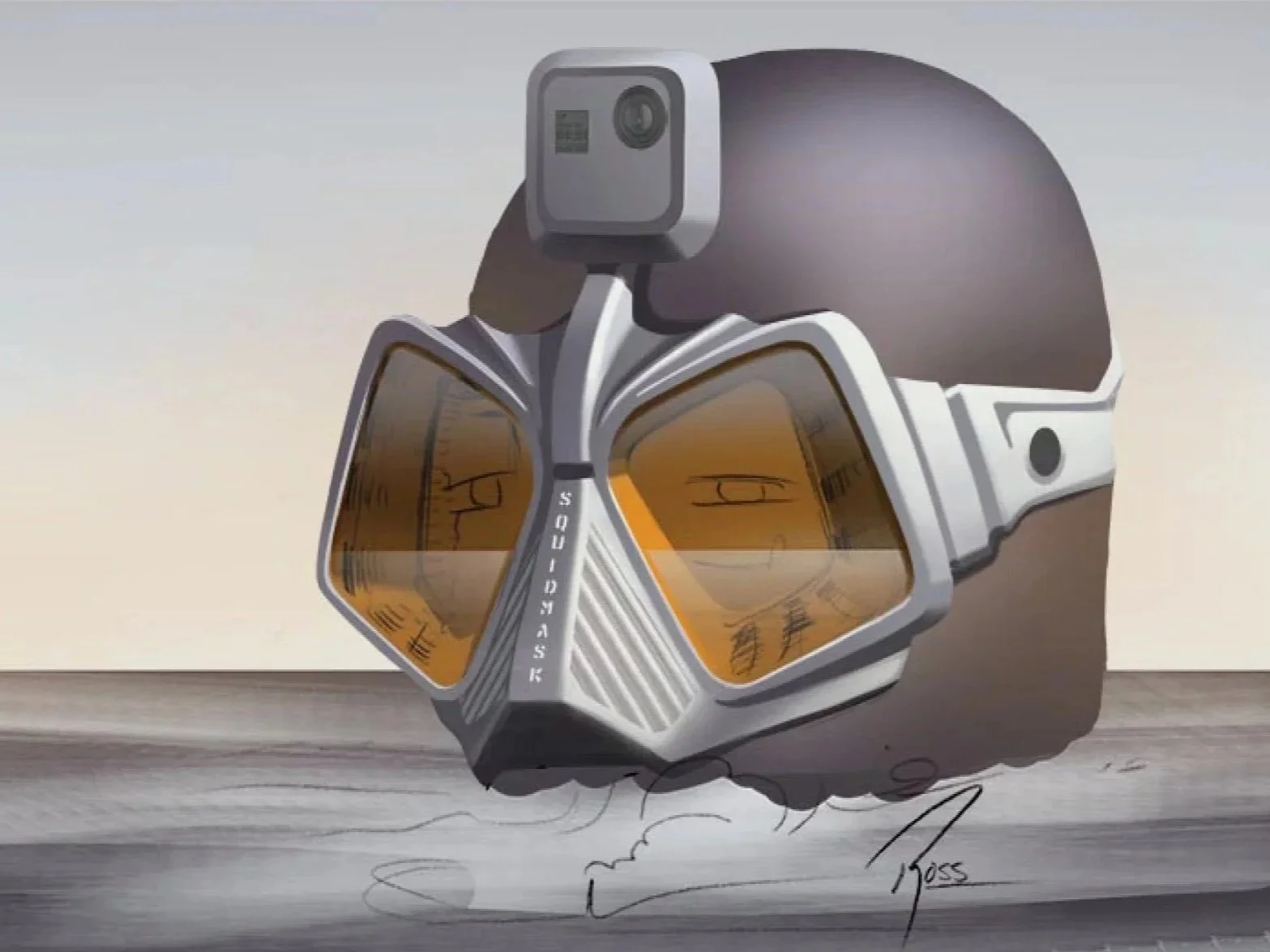Octomask + GoPro