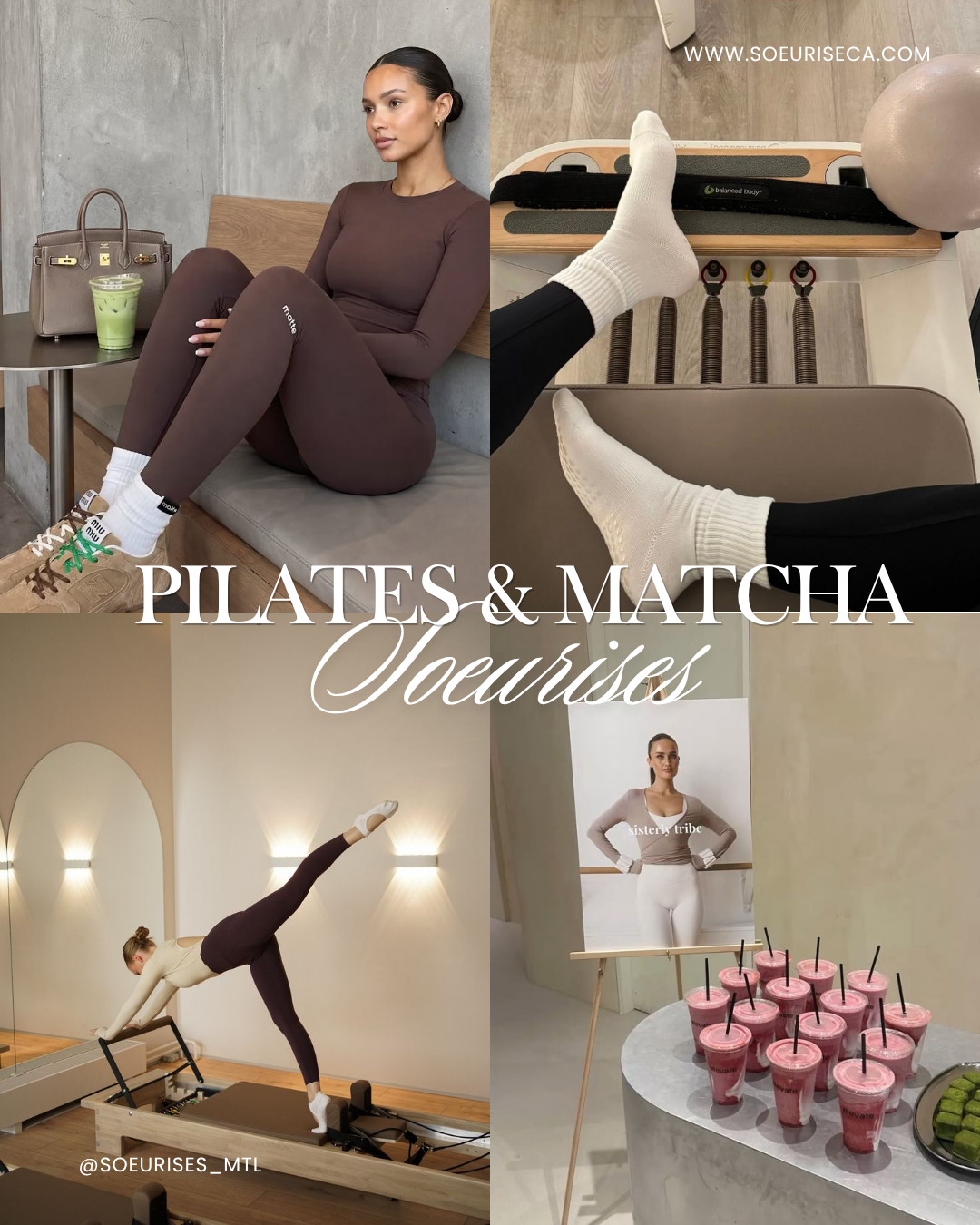 Pilates Reformer & Matcha Privé entre Sœurises - 14h15