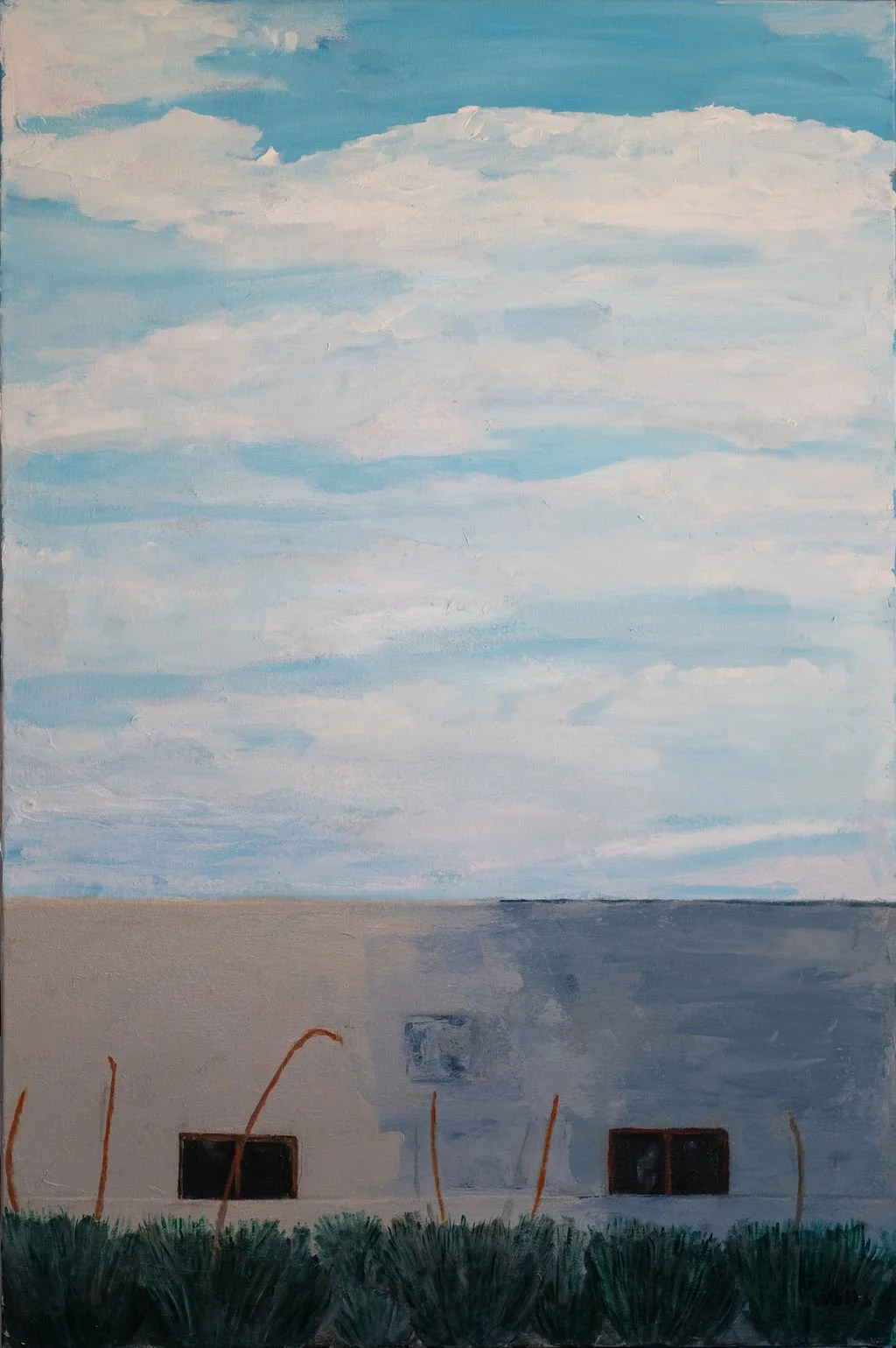 acrylic, cityscape, contemporary cityscape, impressionistic cityscape