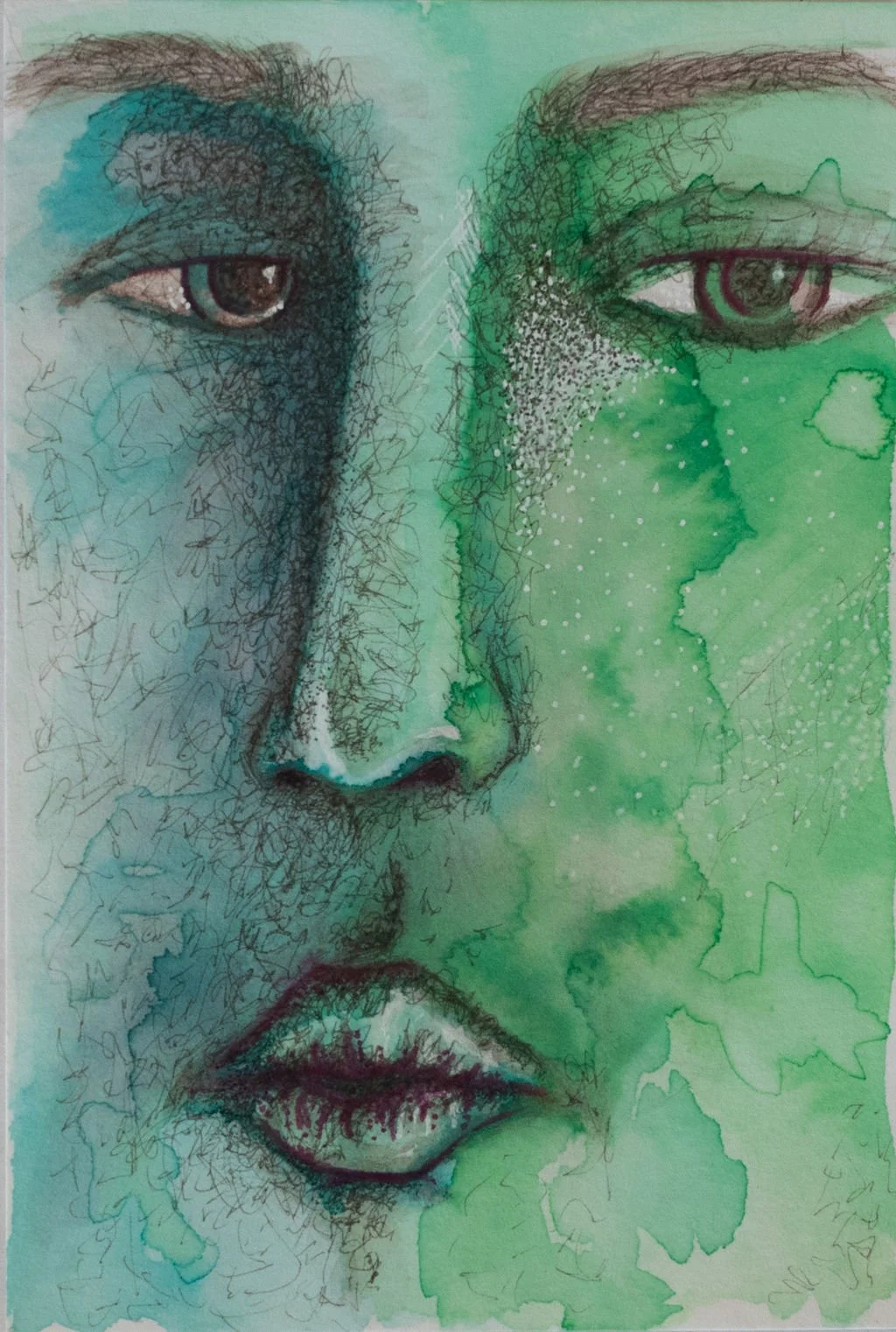 Face of Two Colors