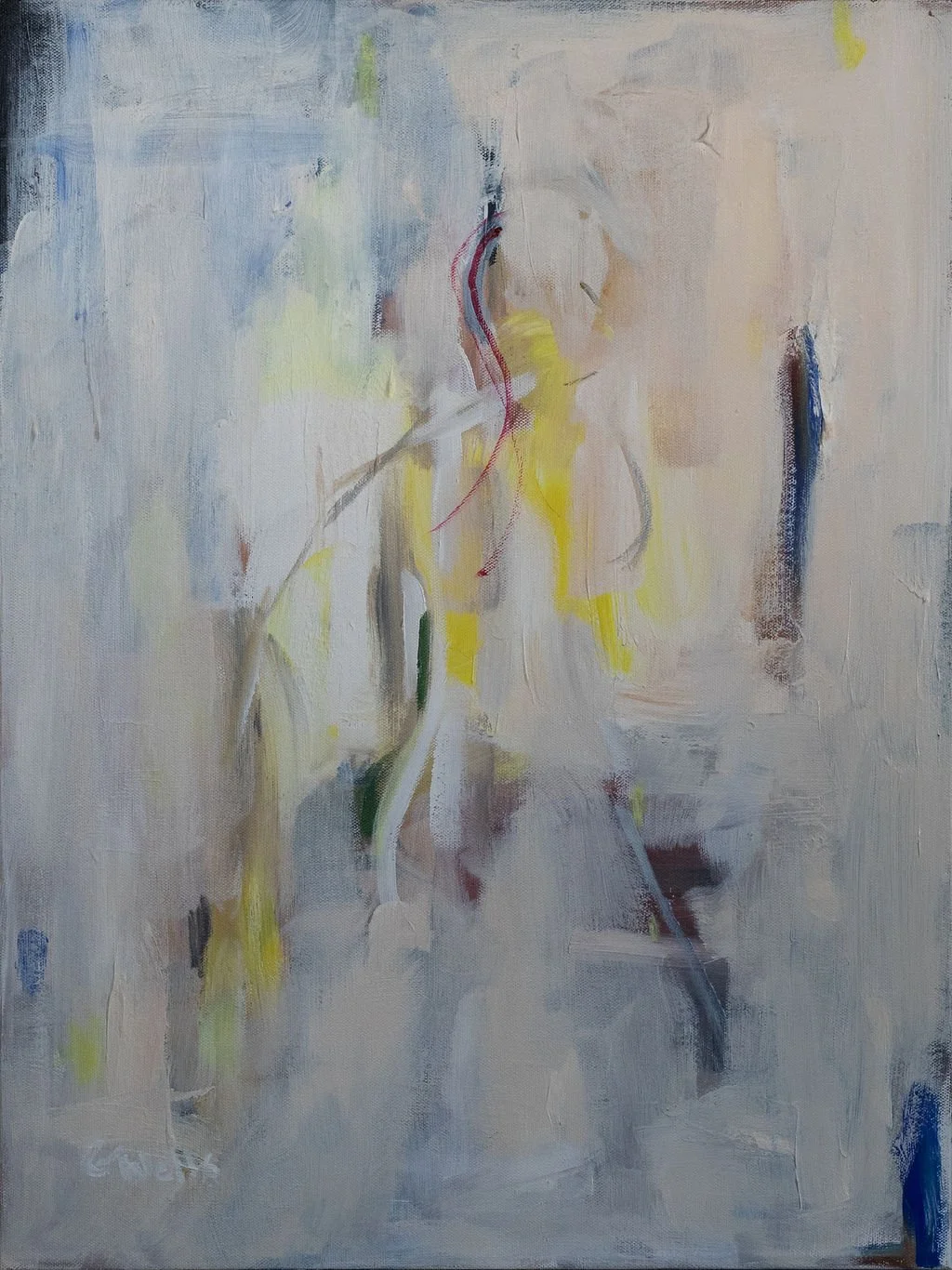 acrylic, contemporary figure, abstract figure