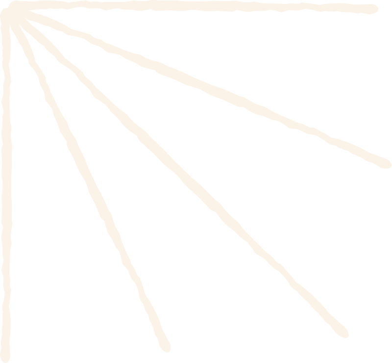A stylized illustration of sunlight rays emanating from the upper left corner of the image.