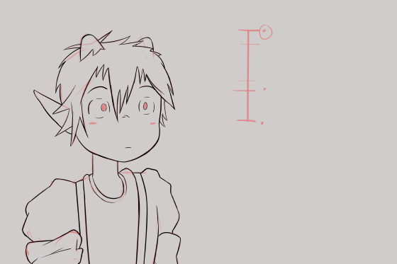Desk Ghibli Line art.gif