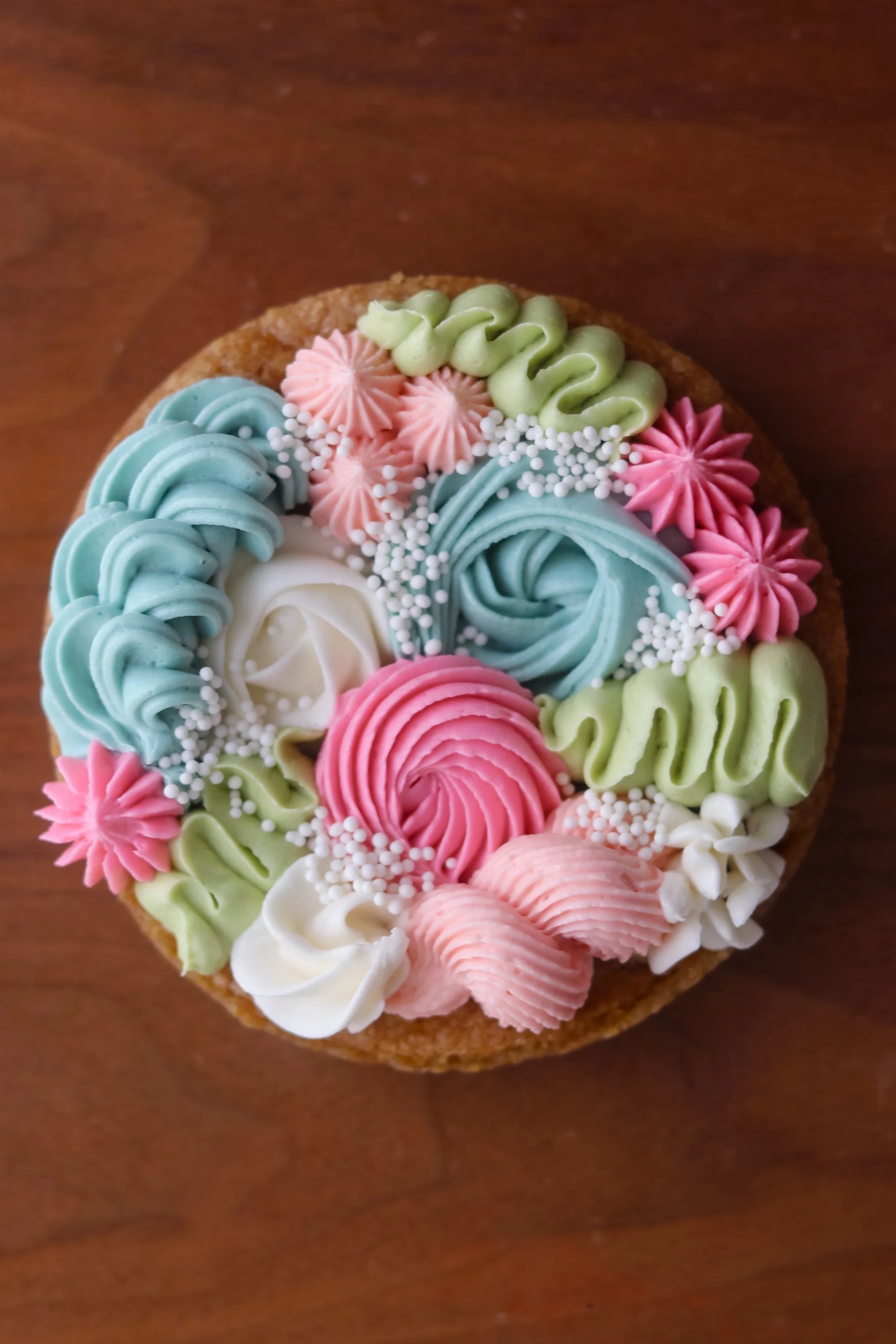 Floral Mini Cookie Cake