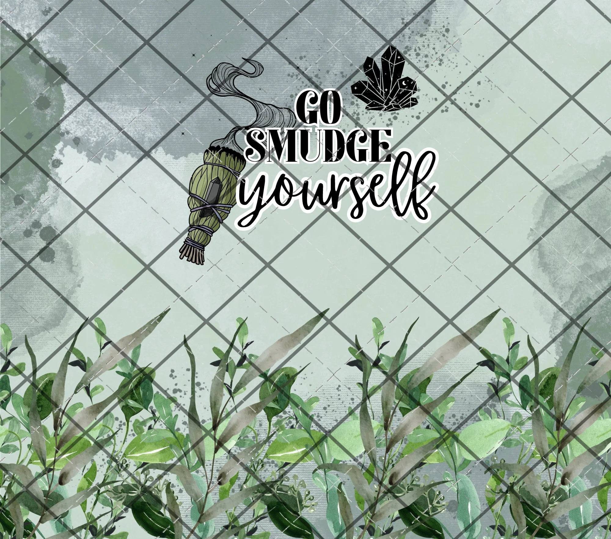 Smudge Yourself 20oz Skinny Wrap DIGITAL DOWNLOAD