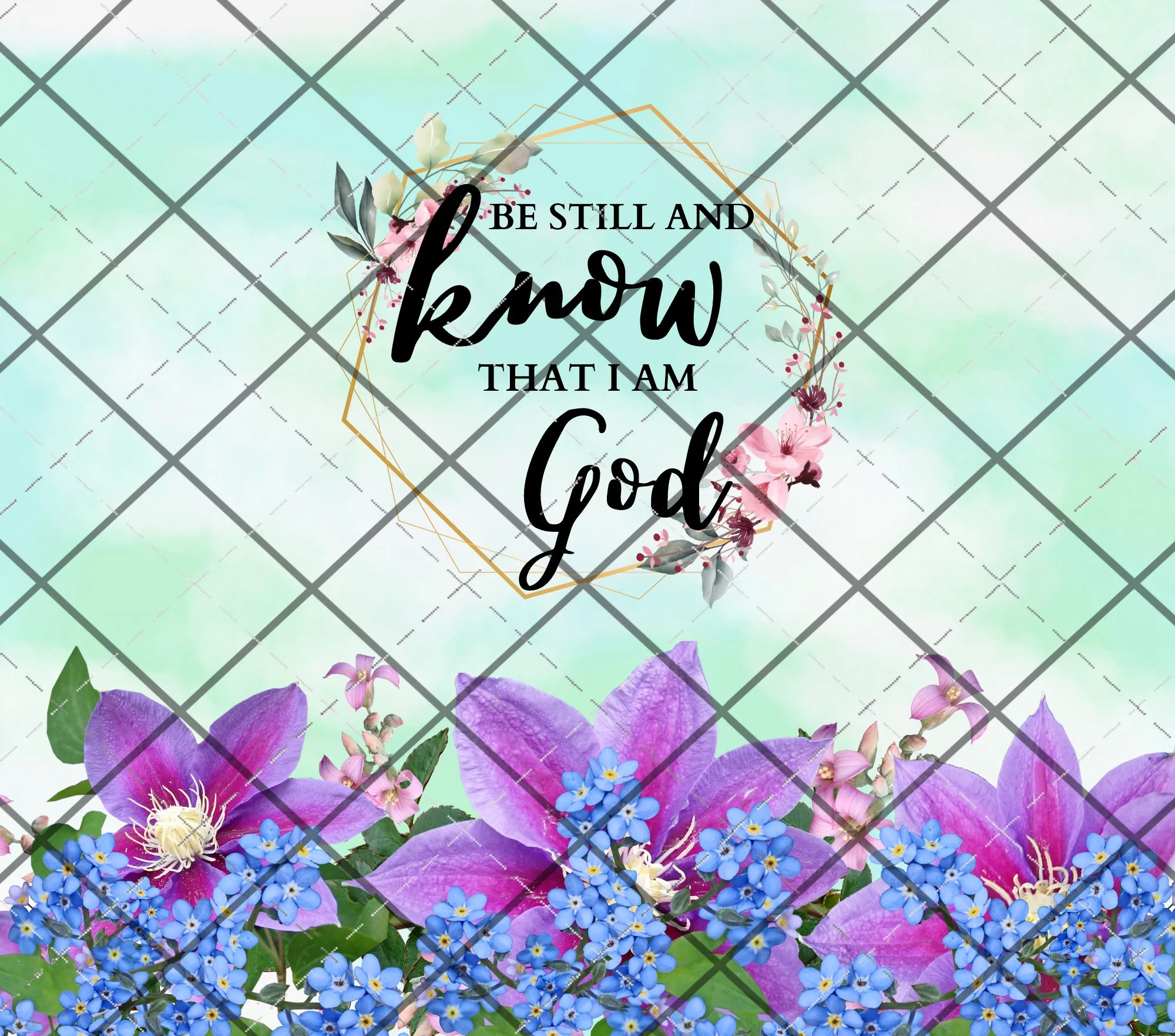 Know God 20oz Skinny Wrap DIGITAL DOWNLOAD