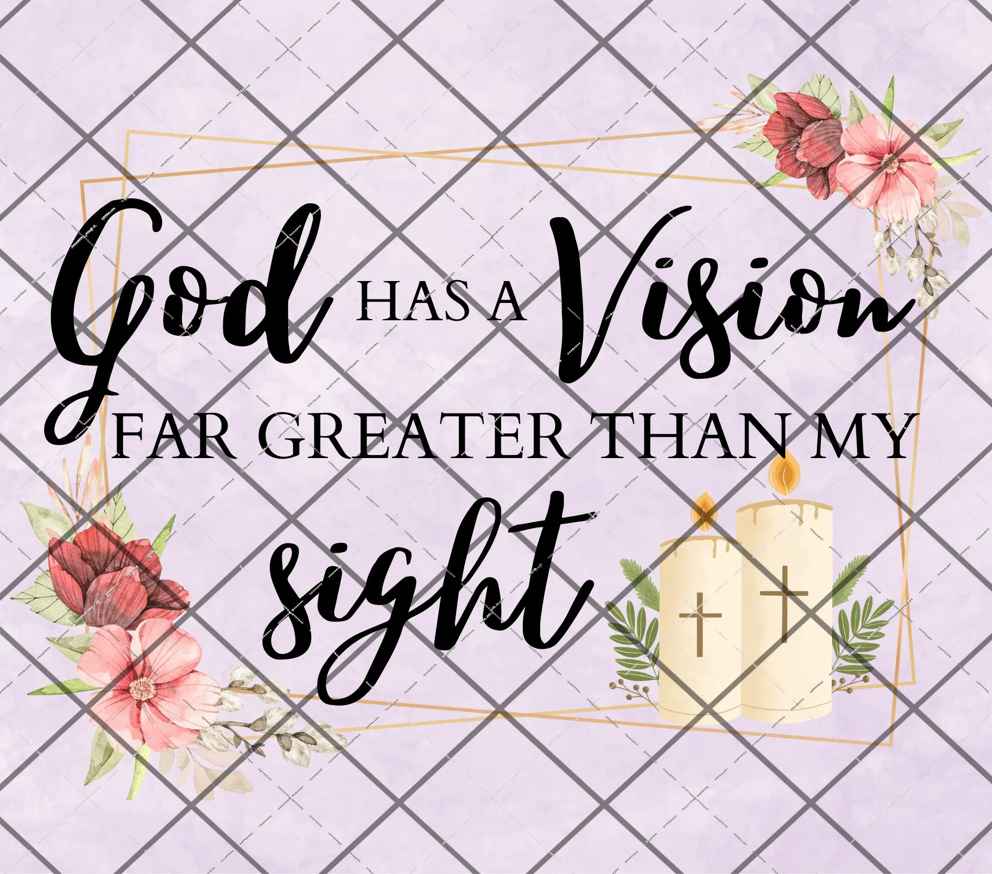 God has a vision 20oz Skinny Wrap DIGITAL DOWNLOAD