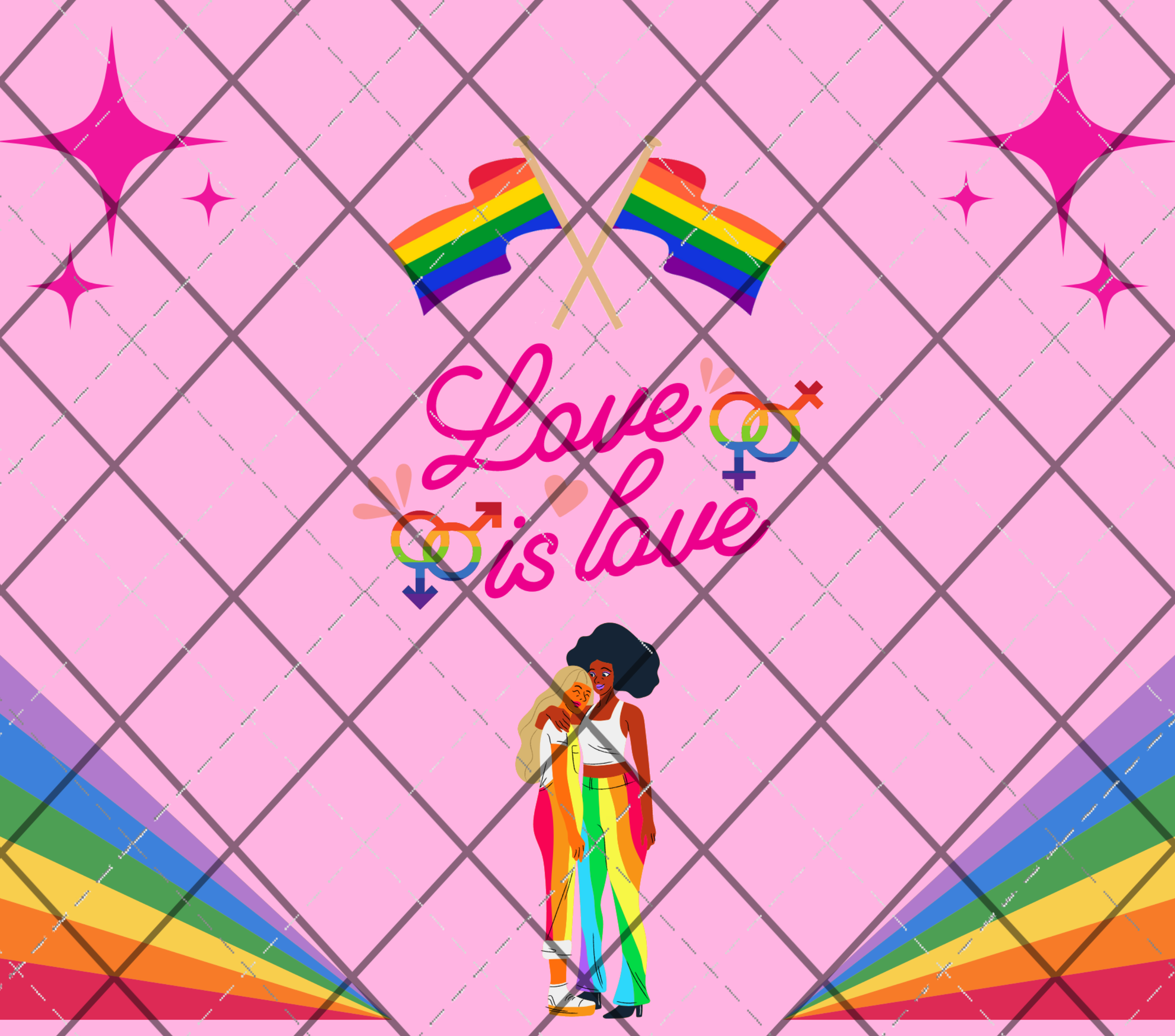 Love is Love 20oz Skinny Wrap DIGITAL DOWNLOAD