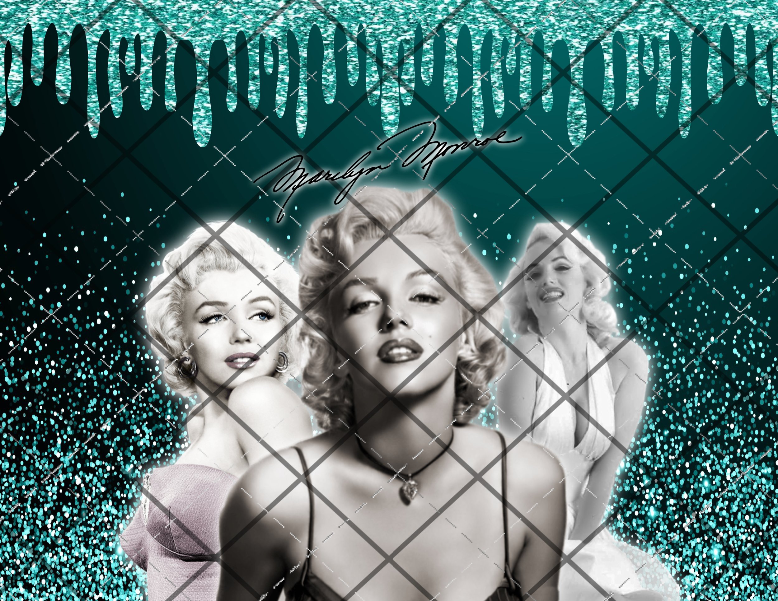 Marilyn Monroe 20oz Skinny Wrap DIGITAL DOWNLOAD