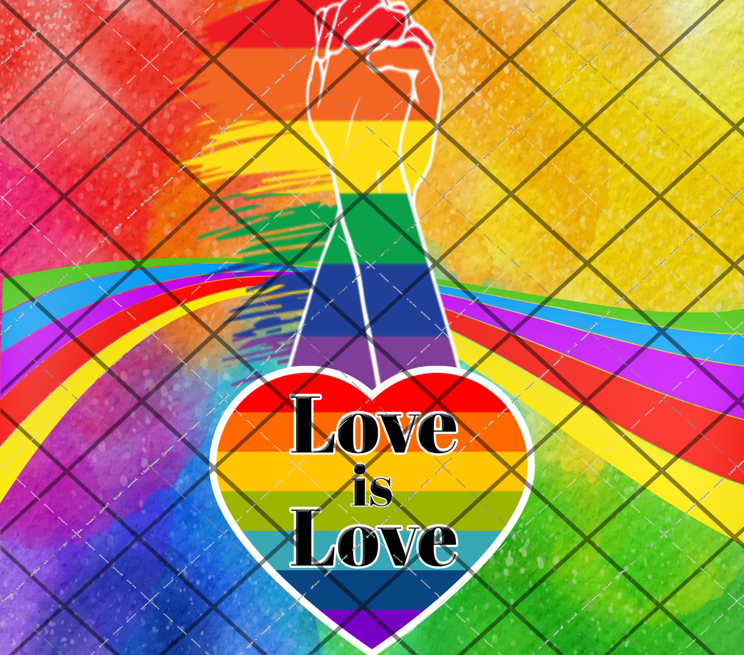 Love is Love 20oz Skinny Wrap DIGITAL DOWNLOAD