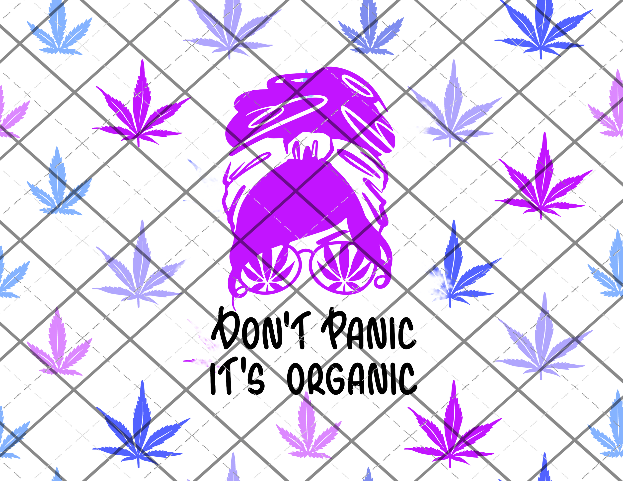Dont panic its organic  20oz Skinny Wrap DIGITAL DOWNLOAD