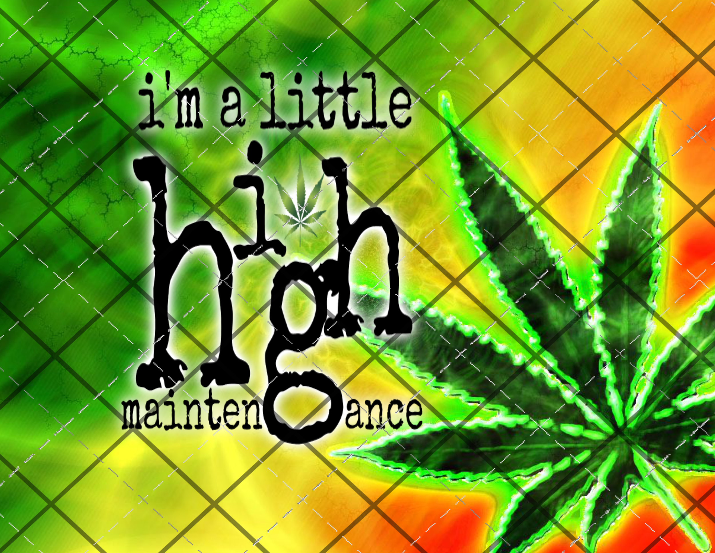 High Maintenance 20oz Skinny Wrap DIGITAL DOWNLOAD