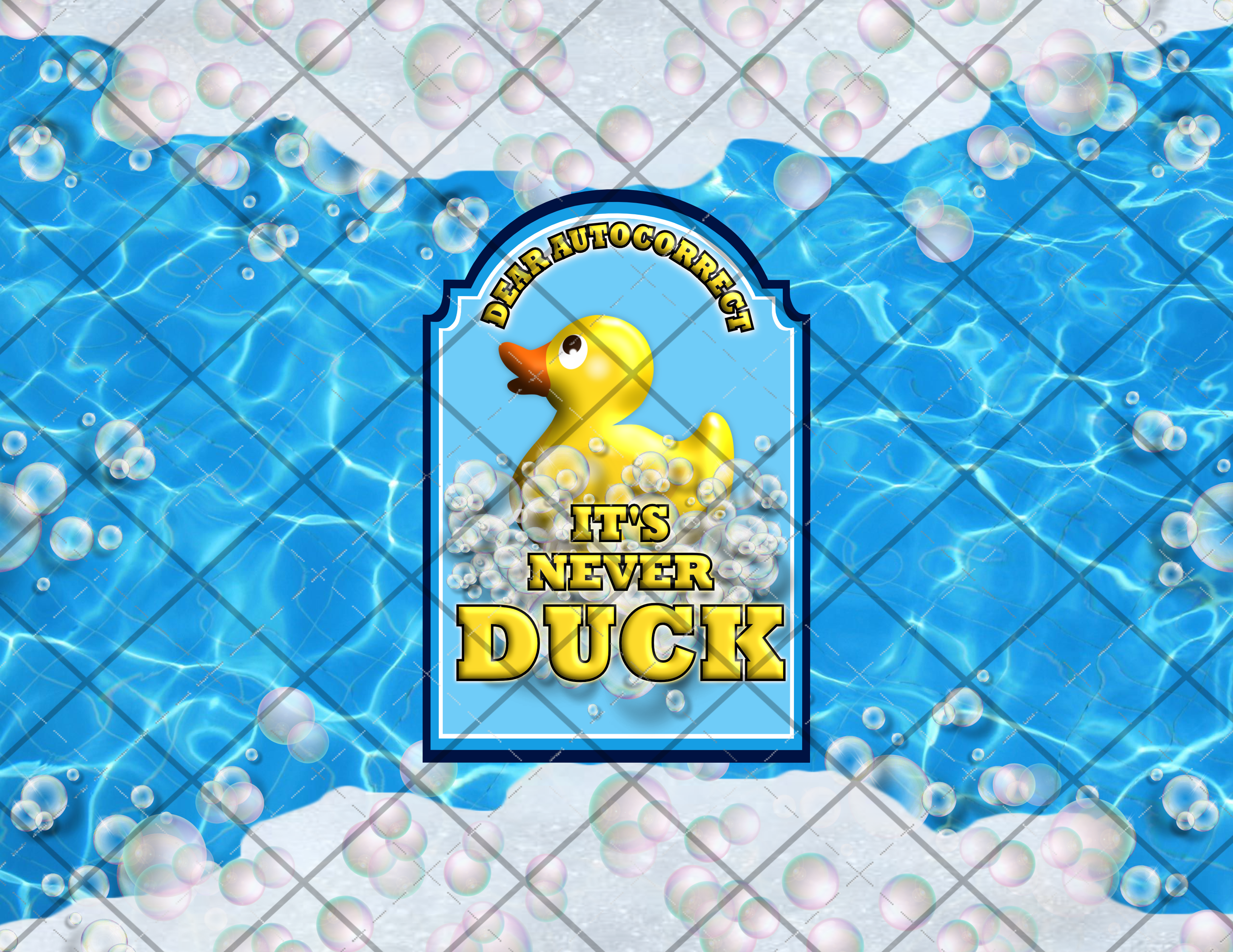 Dear Auto Correct 20oz Skinny Wrap DIGITAL DOWNLOAD