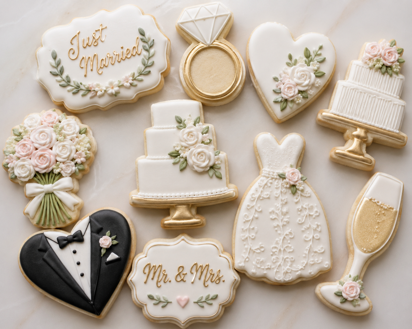 Wedding Sugar Cookies