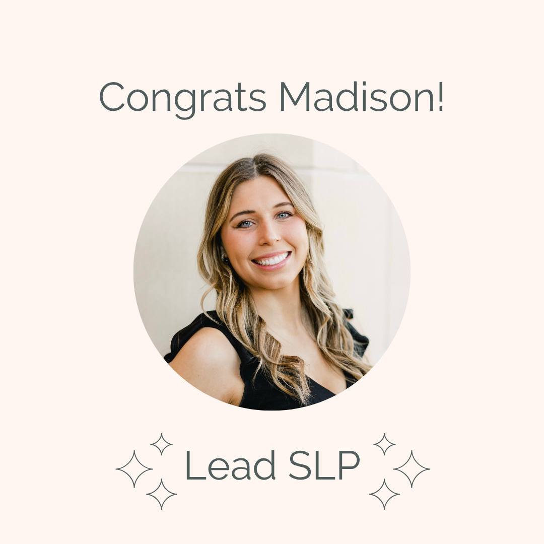 We are beyond excited to officially announce Madison as our Lead SLP at Rooted Speech and Myo ✨

Madison is loved by her patients, their families, our team, and the orthodontists, bodyworkers, and dentists we work alongside every day 🫶

As Lead SLP,