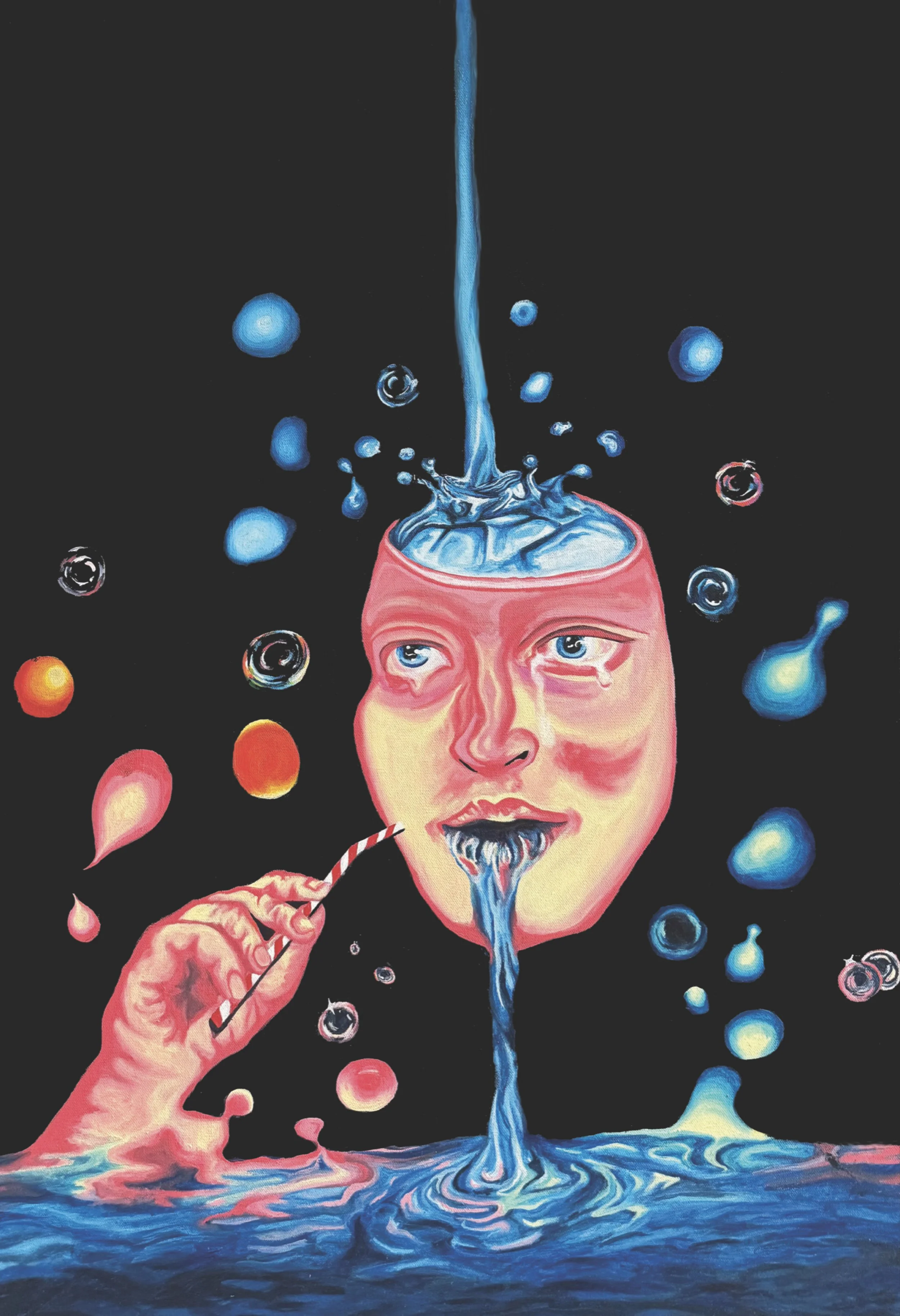 Headful Original Painting