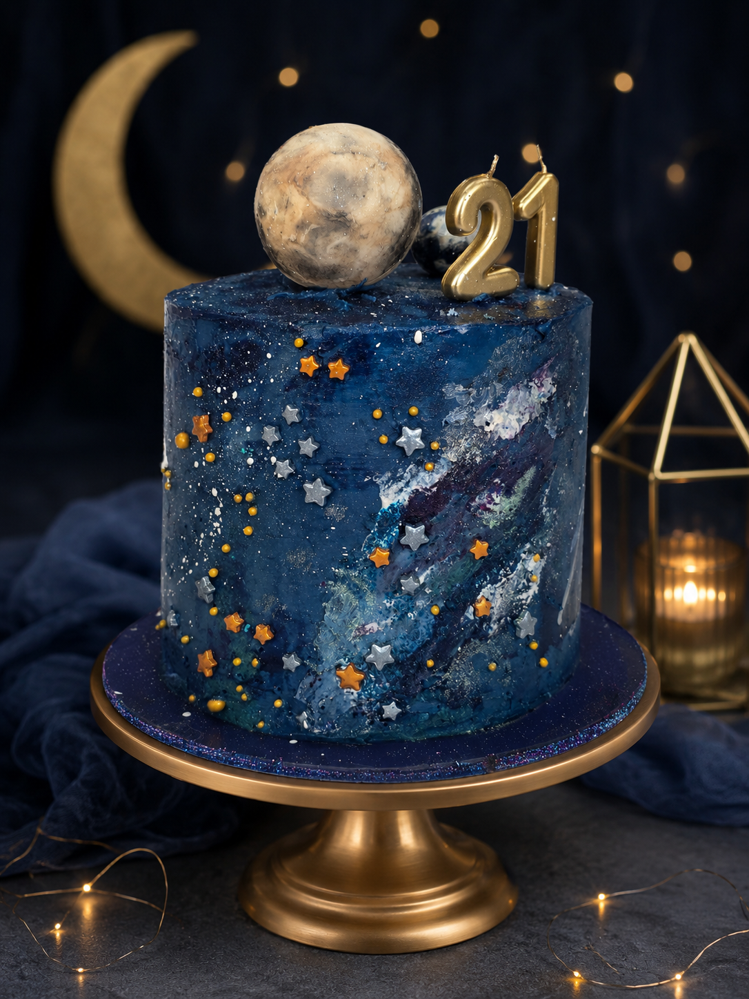 Stargazer - Night Sky from actual birthdate