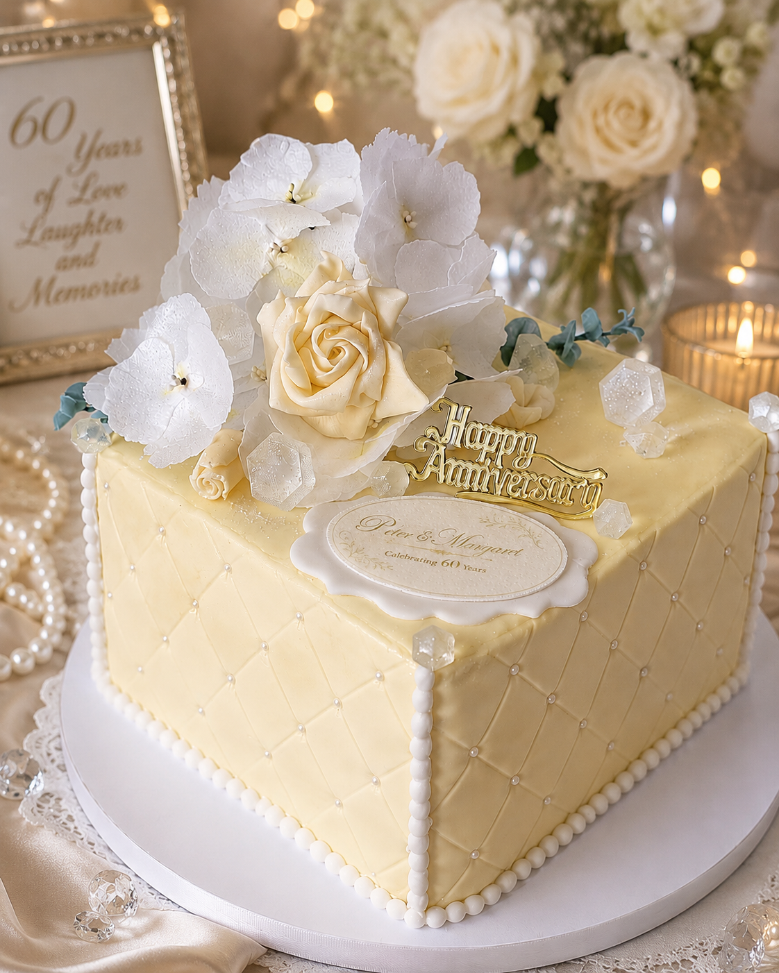 Diamonds - A 60 Wedding Anniversary