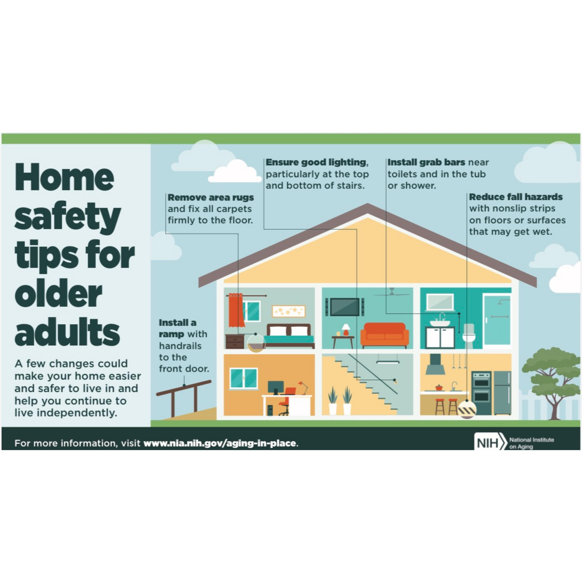 Infographic: Home Safety Tips for Older Adults
