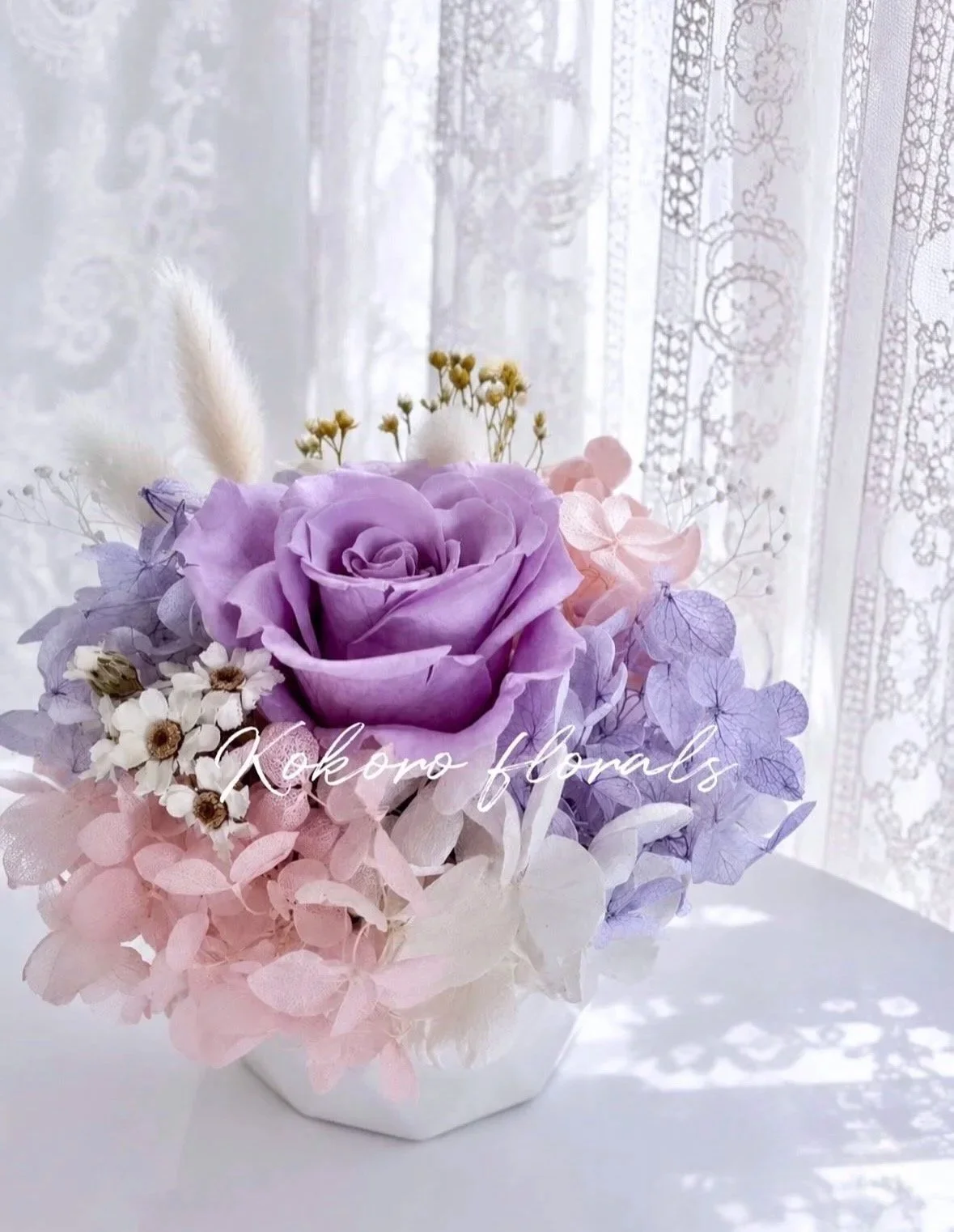 Dreamy Floral Pot