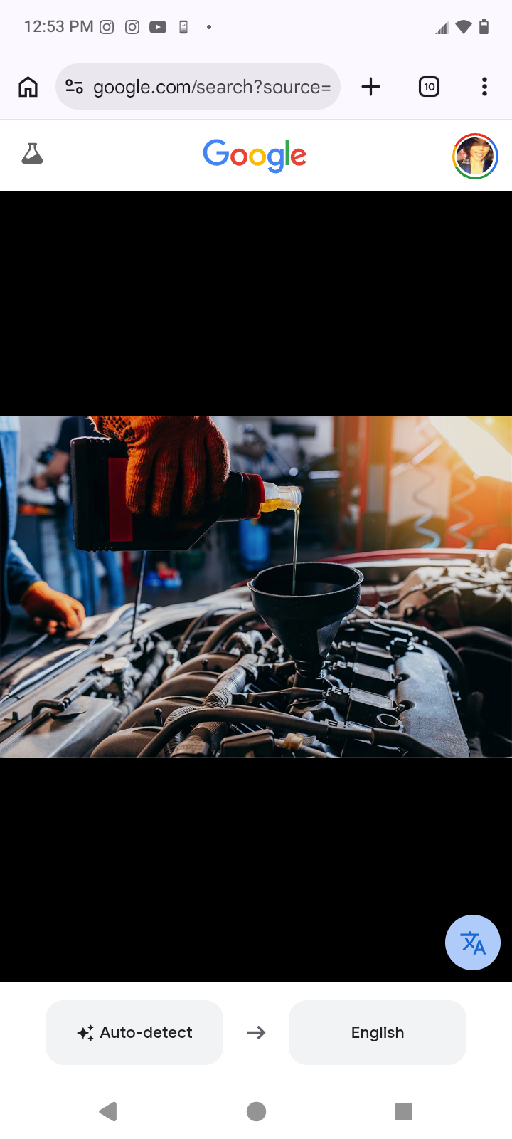 Oil Change and Tune up