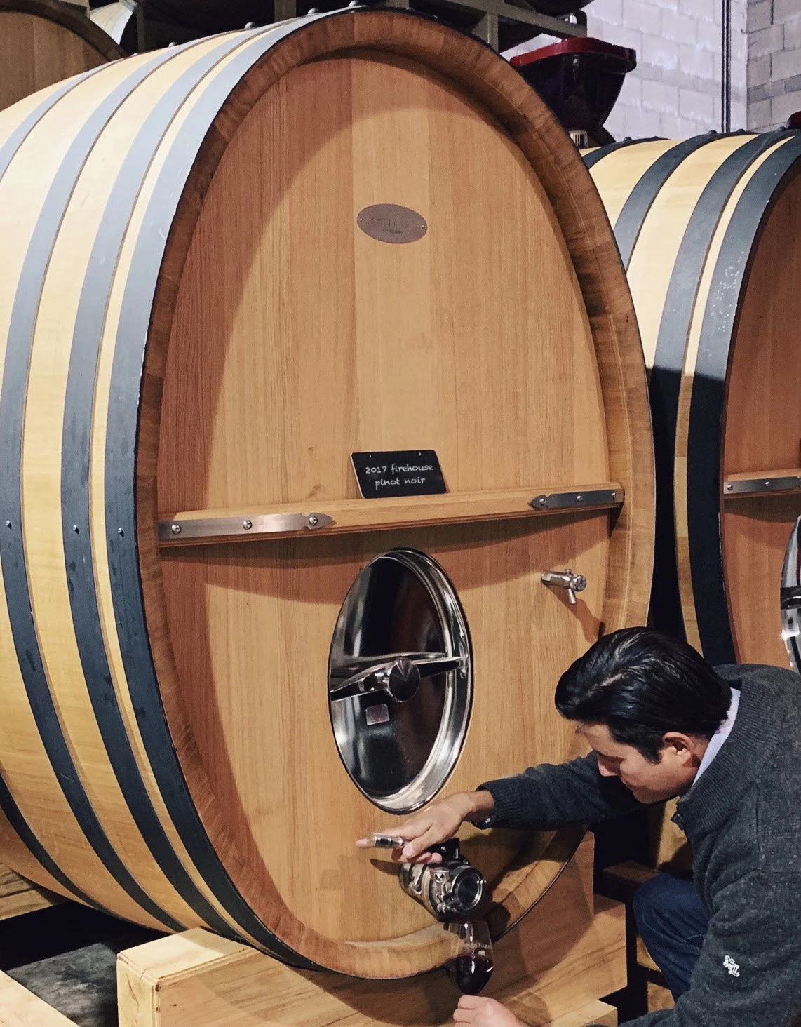 Patrick Braid Montecito Gourmet Wine Cask