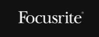 Focusrite logo on a black background