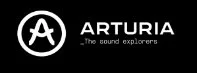 Logo of Arturia with the slogan 'The sound explorers'