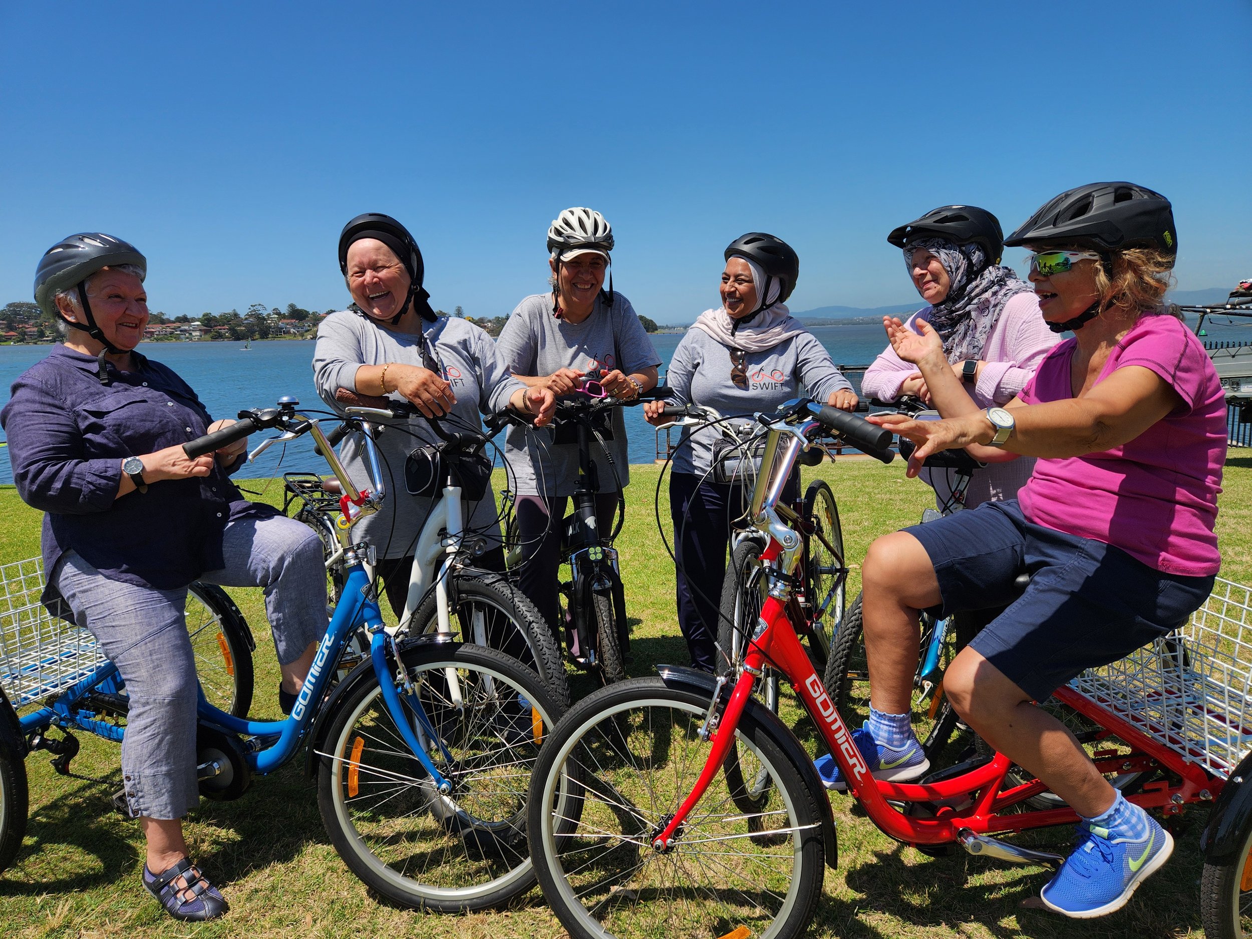 SWIFT - Weekly women’s social all abilities ride. 