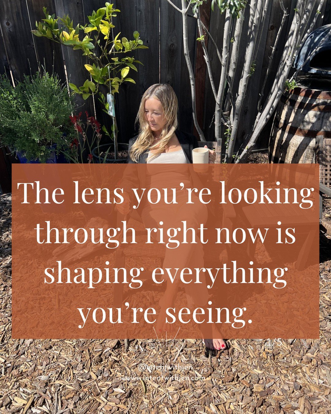 The lens you choose matters more than you think. 🔎

Not because circumstances don&rsquo;t matter. They do.

But because two people can stand in the exact same moment &mdash; and see completely different things.✨

That&rsquo;s not magic. That&rsquo;s