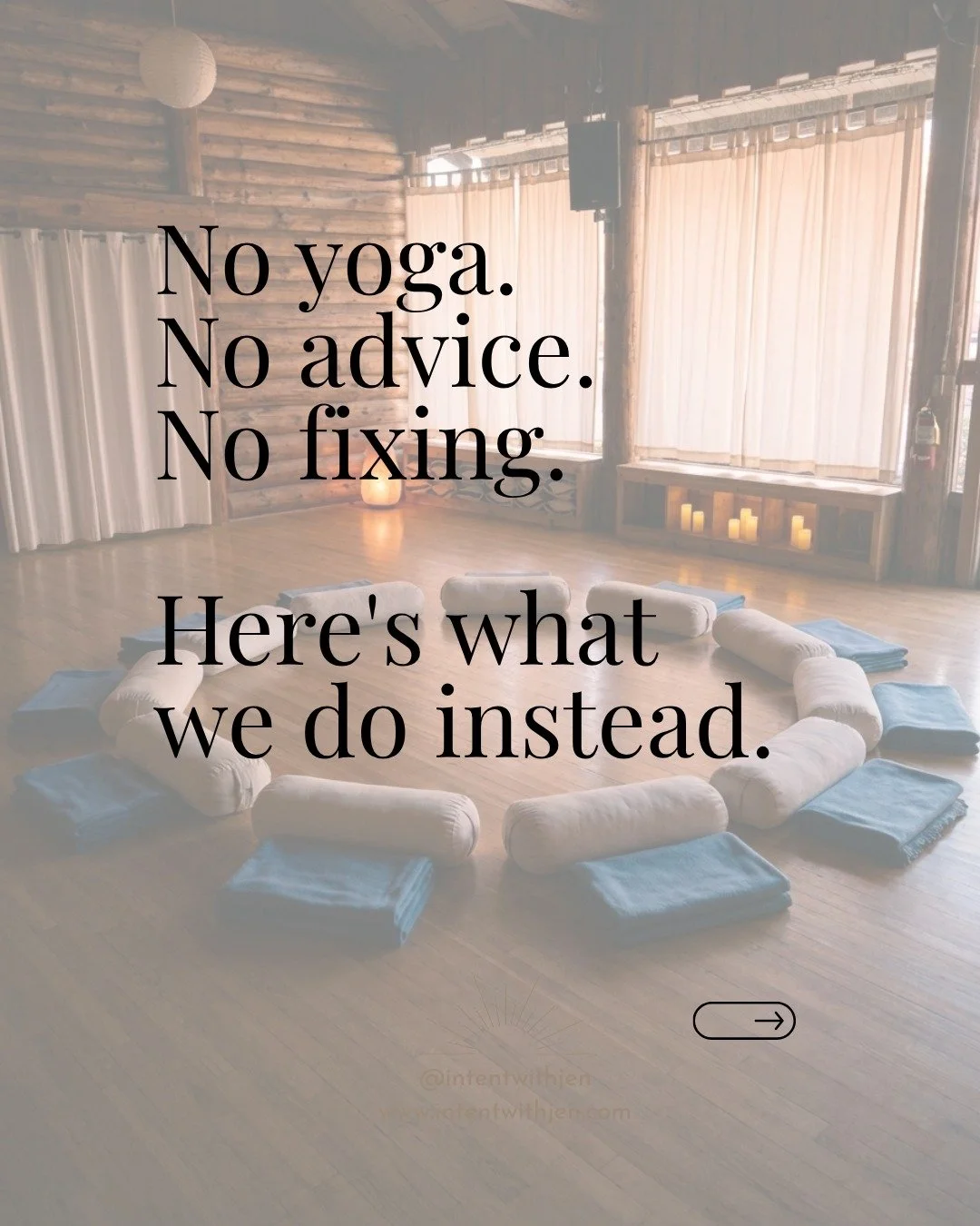 People keep asking what this actually is. Here's the whole thing.

It's simpler than it sounds and harder than it looks. Sitting in complete silence while someone tells you what they want most is its own kind of practice. 

So is being on the other s
