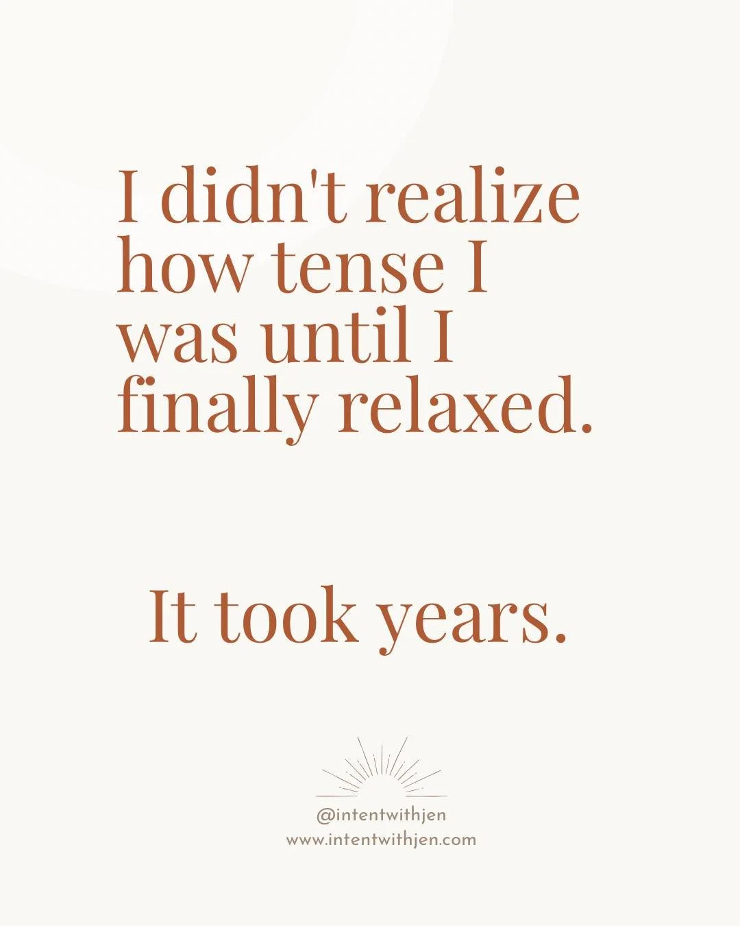 For a long time I thought my shoulders just lived up by my ears.🤷&zwj;♀️

That was their address.☝🏽

Then one day on my mat, they dropped. And I realized I'd been bracing for years. Through calls. Through deadlines. Through dinner.😬

Stress you've