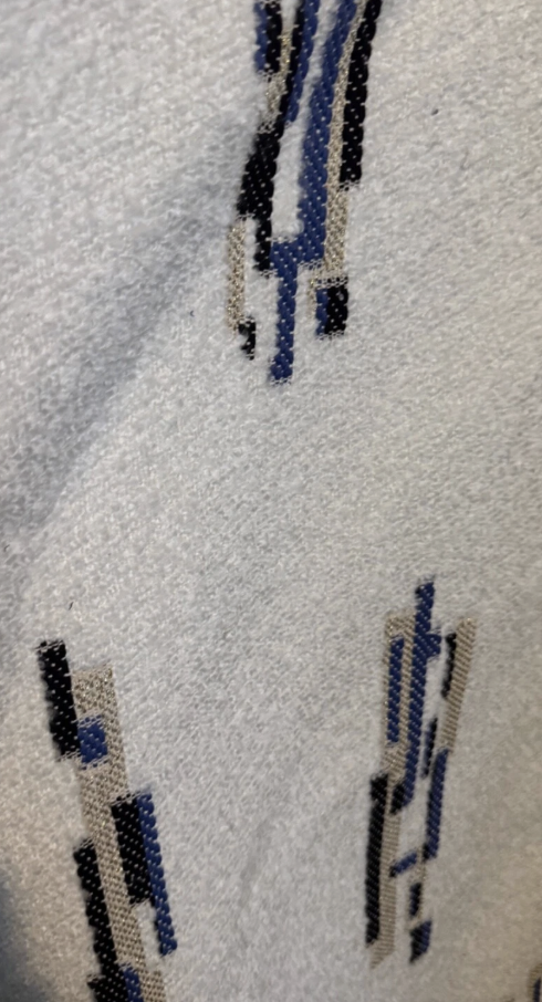 Turkish Woven Fabric with Metallic Thread