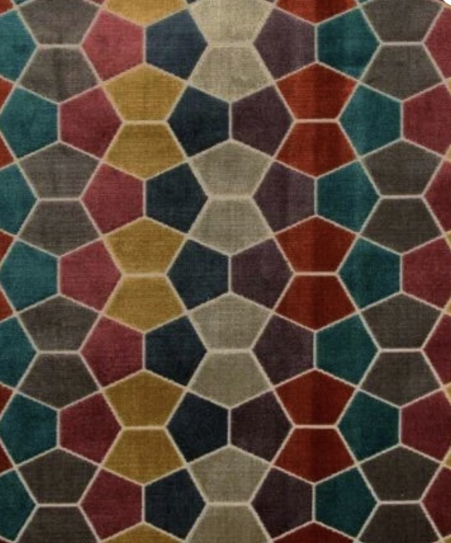 Kravet Cut Velvet Multi Geo