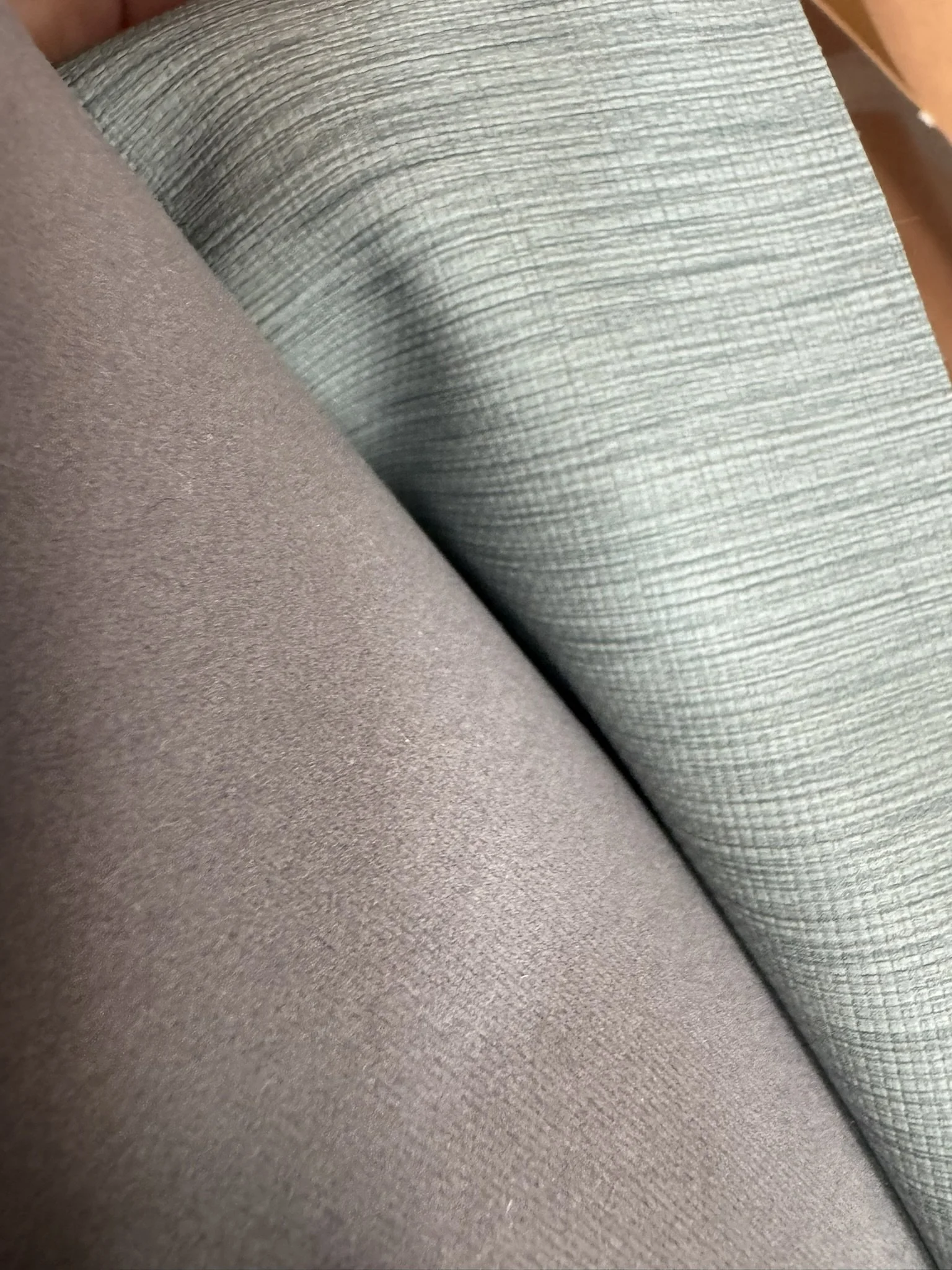 Grey Green Textured Vinyl